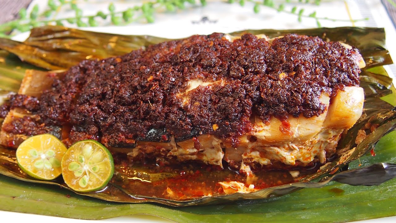 Oven-Baked Sambal Fish • Stingray 叁巴魔鬼鱼 Grilled/Grilled Fish Recipe • Singapore Sambal Chilli Fish