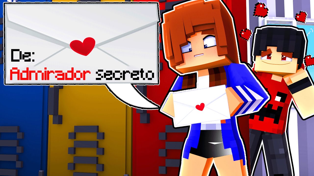 MIIKA TEM UM ADMIRADOR SECRETO no Minecraft ◂Miika▸