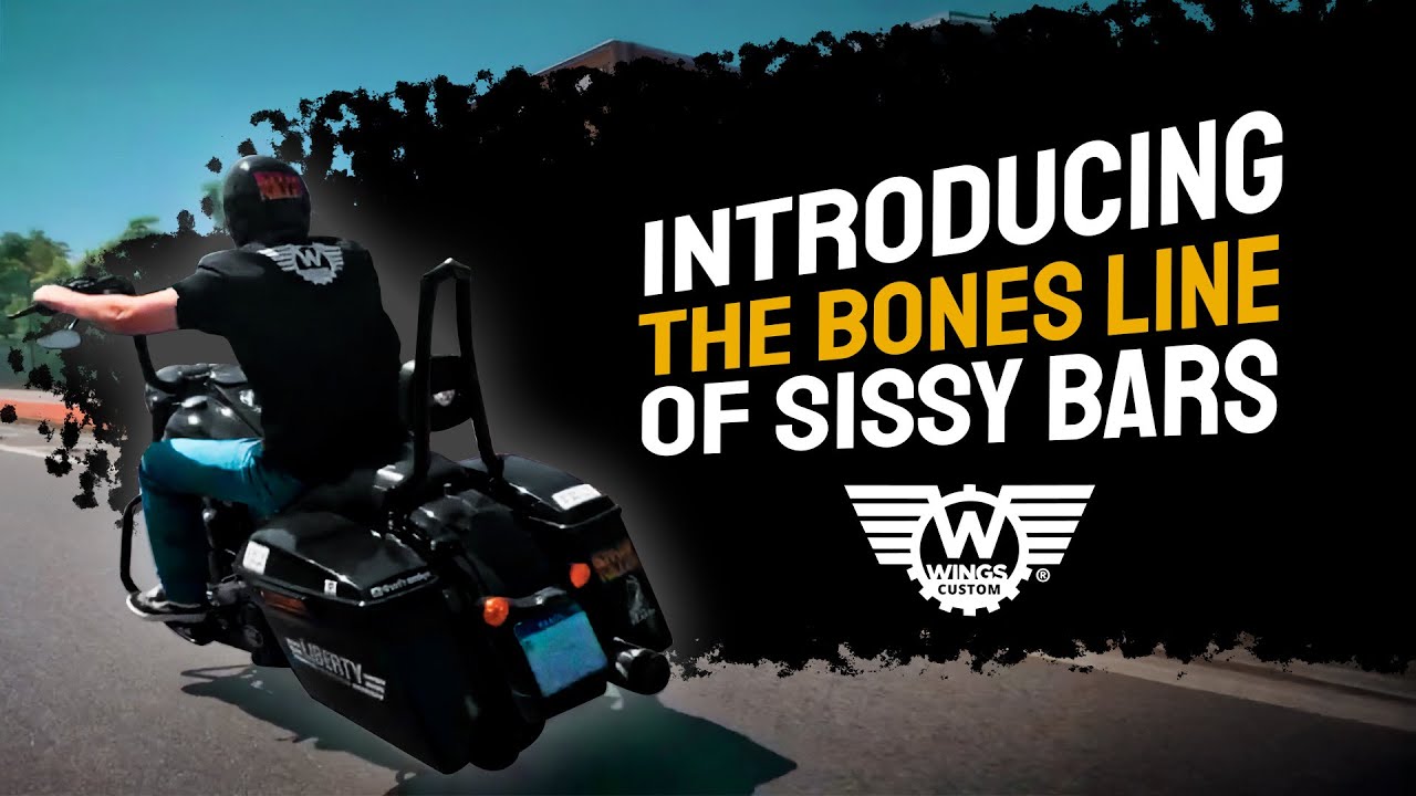 Introducing the Bones Line of Sissy Bars