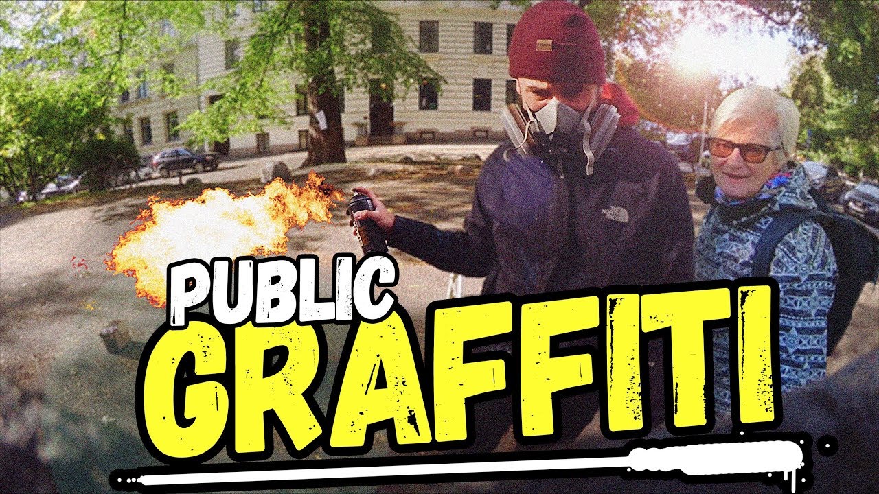 RING POLITIET! (JEG MALER GRAFFITI I OSLO) | GoPro | POV | BOMBING