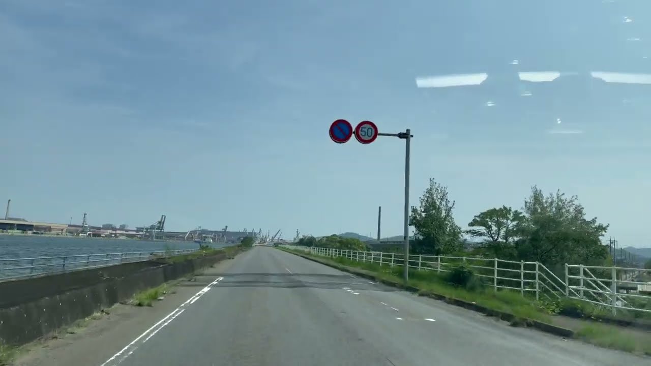 広島 福山市内をドライブ Driving in Fukuyama, Hiroshima: From Station to Port | Relaxing POV City Drive Japan