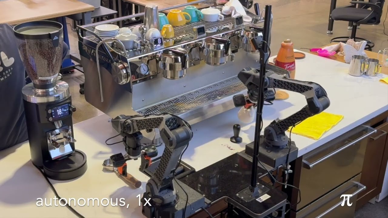 π*0.6: one hour of making espresso drinks