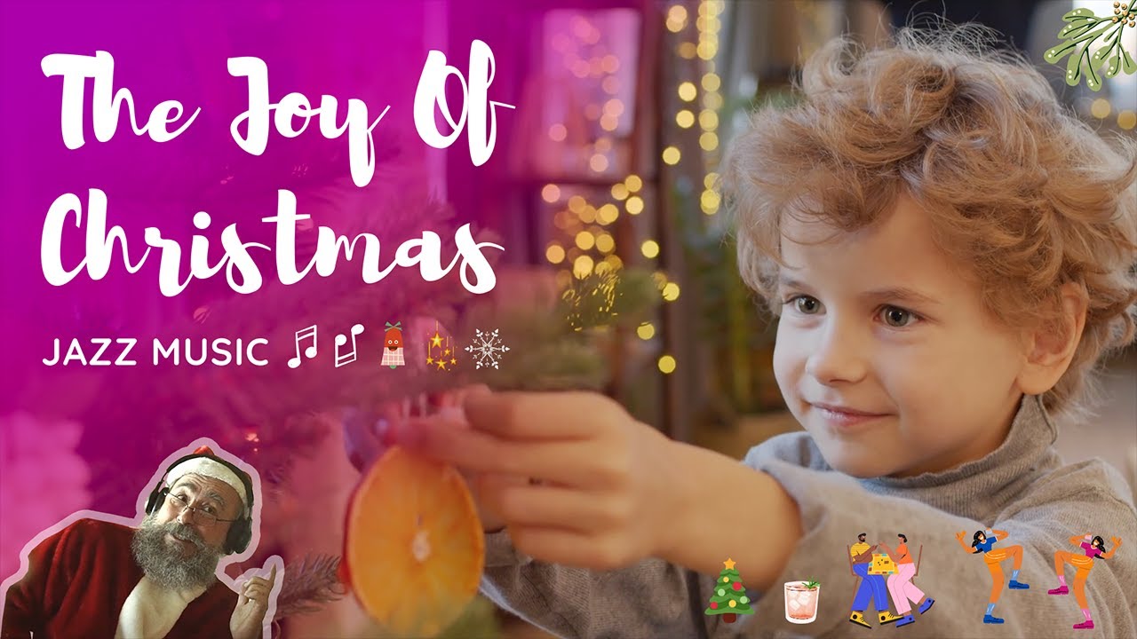 Jingle Bell & Merry Christmas Jazz Song & Instrumental Music 🥳 ❤️ Sharing The Joy Of Christmas