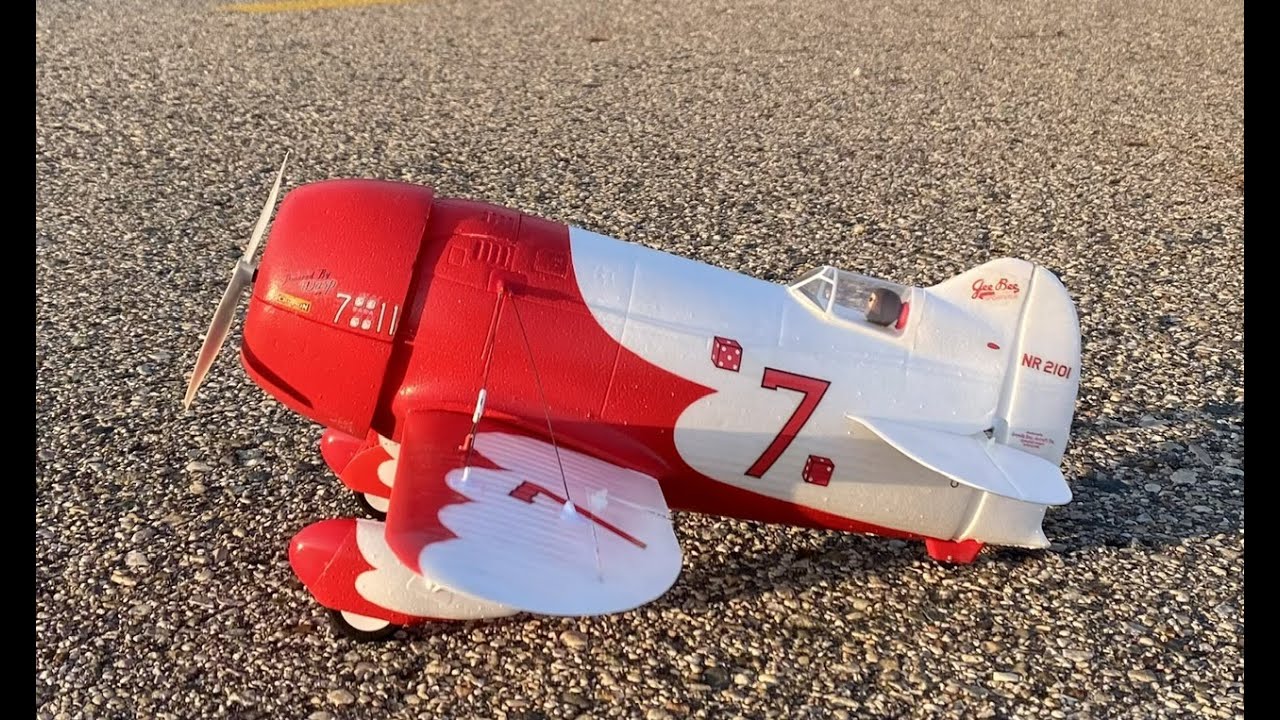 E-flite UMX Gee Bee - Flying an AWESOME Vintage UMX!!!