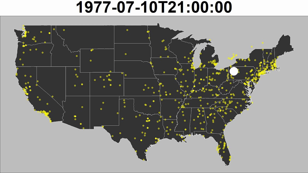 NUFORC UFO SIGHTINGS (1970s)