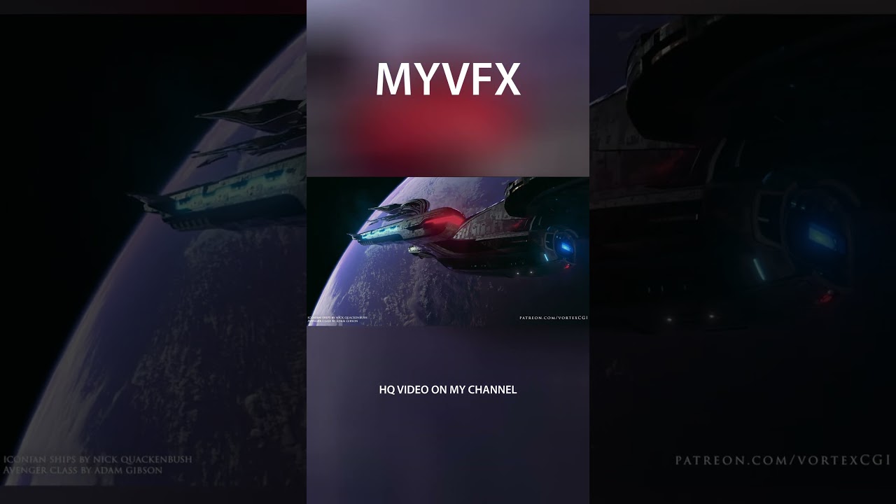 Iconian Ambush a STAR TREK short film | MYVFX #startrek  #space #startrekpicardseason3 #blender3d