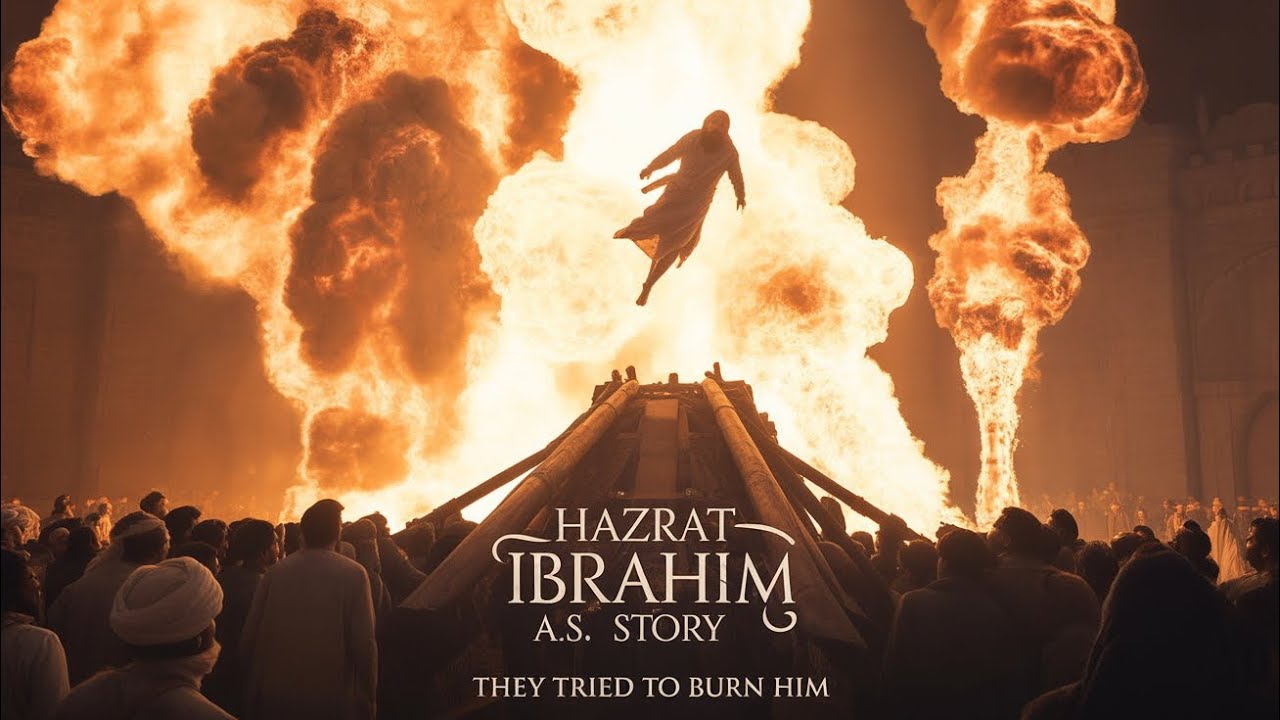 When Fire Failed to Burn a Believer | Hazrat Ibrahim (A.S) story in Urdu 