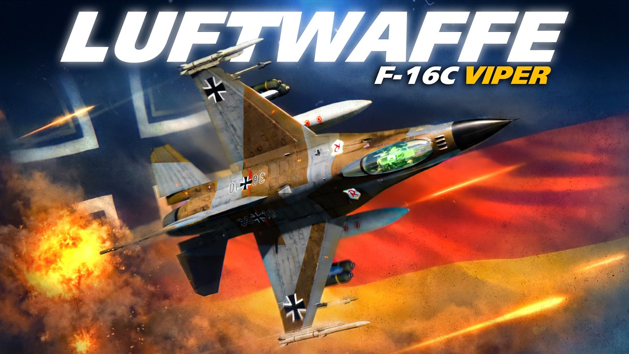 INTERDICTION | Luftwaffe F-16C Viper | Germany Cold War | Digital Combat Simulator | DCS |