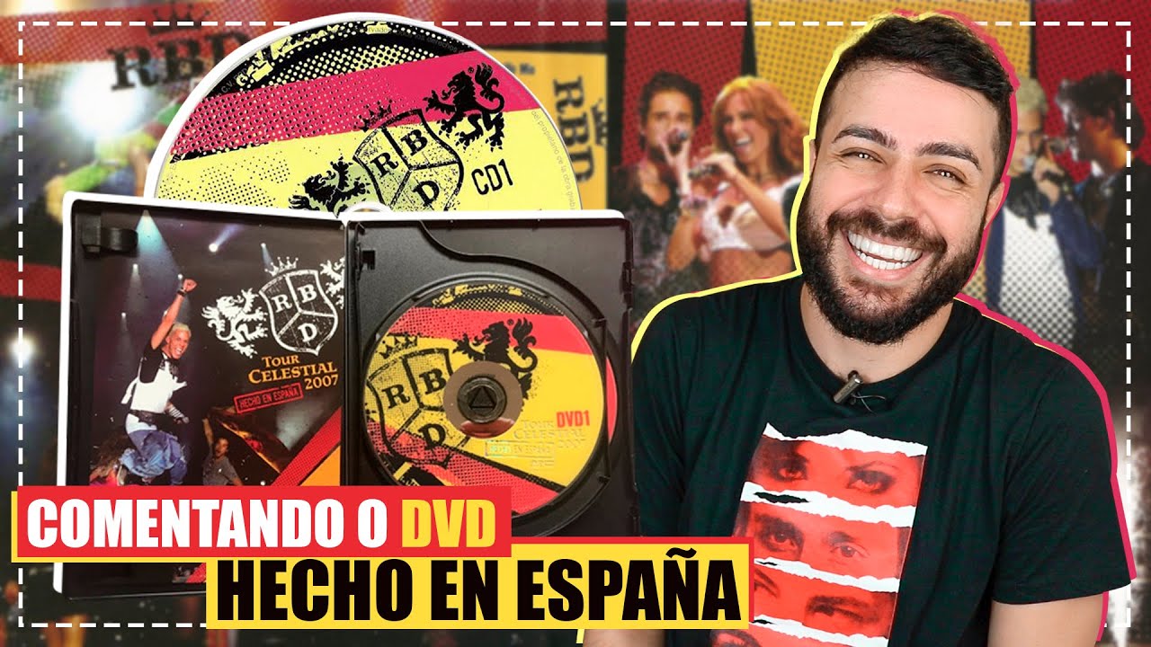 COMENTANDO O DVD HECHO EN ESPAÑA | RBD [PARTE 1]