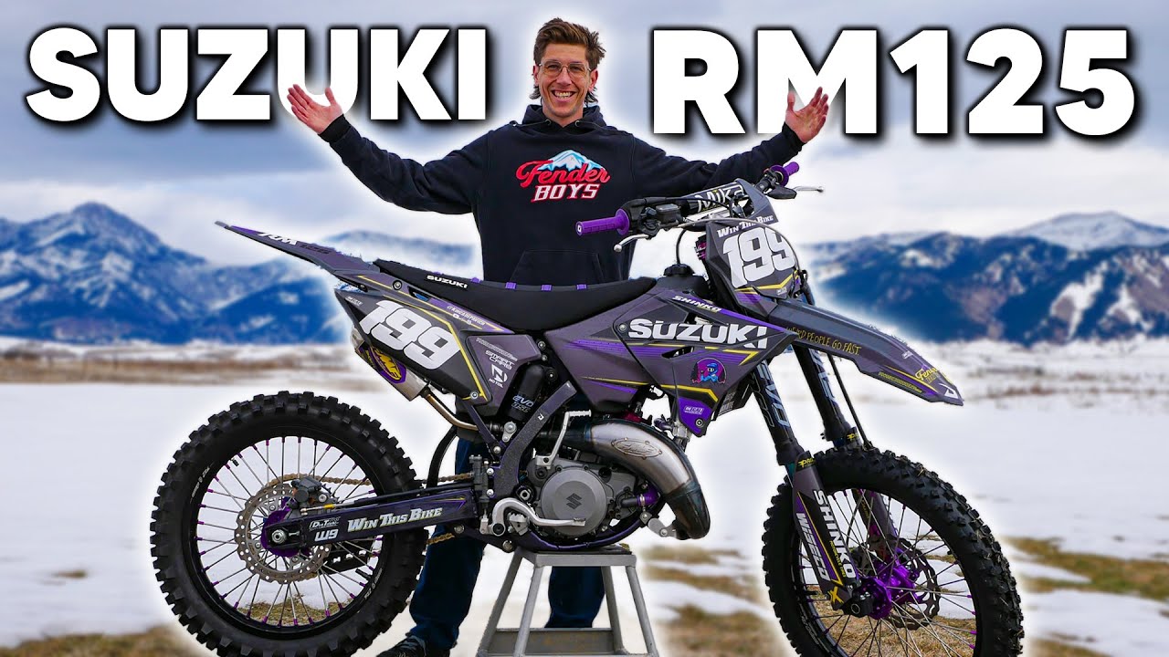 Incredible Rebuild of an Abandoned RM125 from Start to Finish