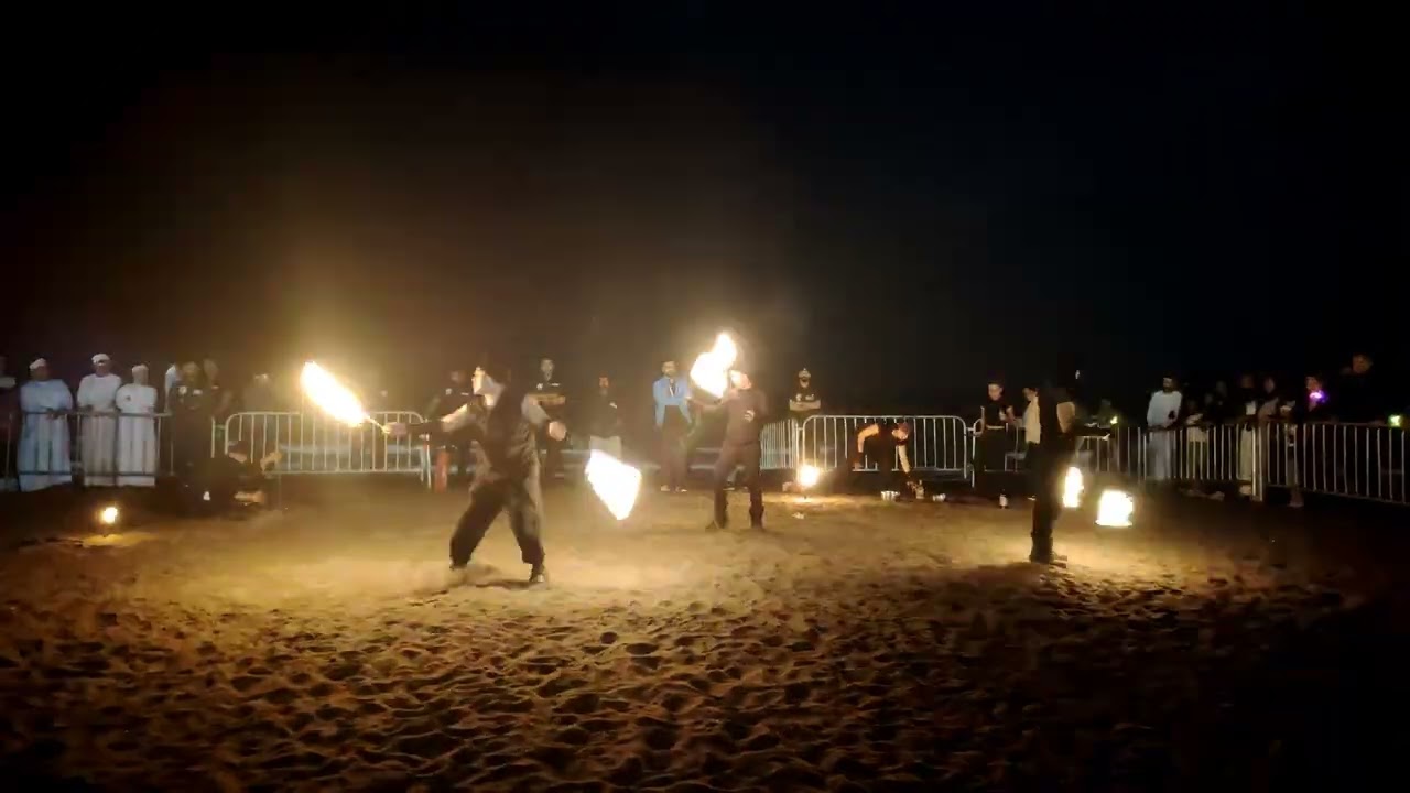 Al seeb fire show 