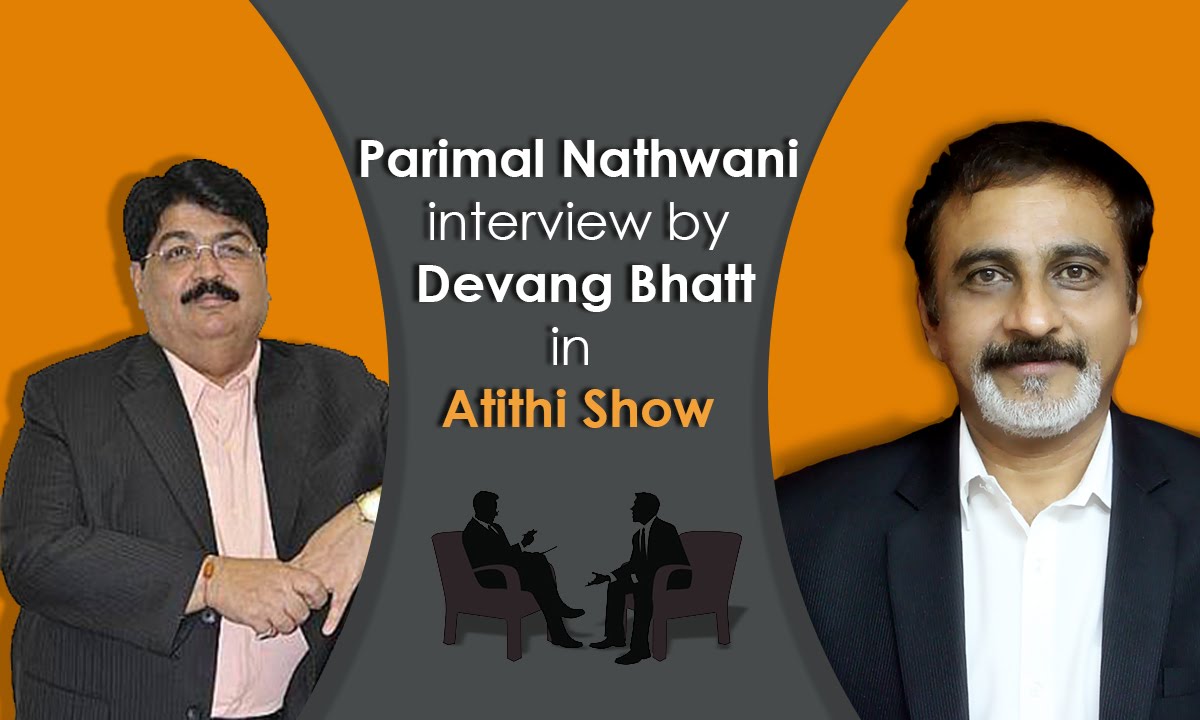 An Industrialist & Member of Parliament Parimal Nathwani Interview with Devang Bhatt
