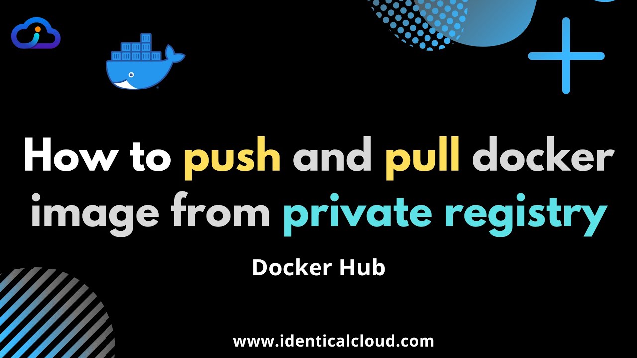 How to push and pull private docker images on Docker Hub | What is Docker registry #dockerhub