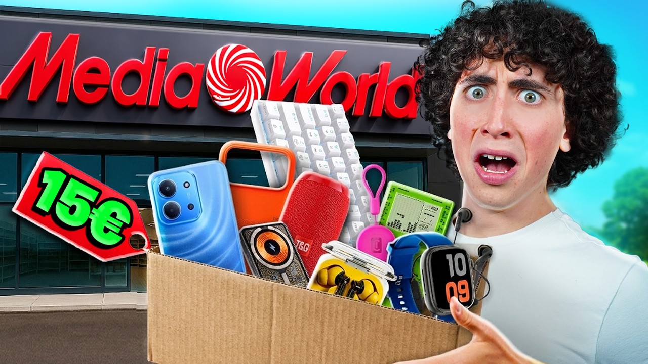 Ho Testato i PRODOTTI MENO COSTOSI dei NEGOZI di ELETTRONICA! *fanno schifo?*