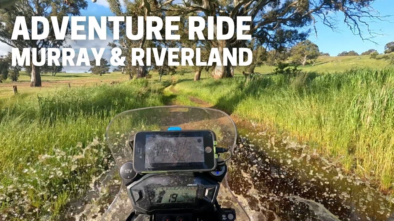 Adventure bike riding and camping in South Australia