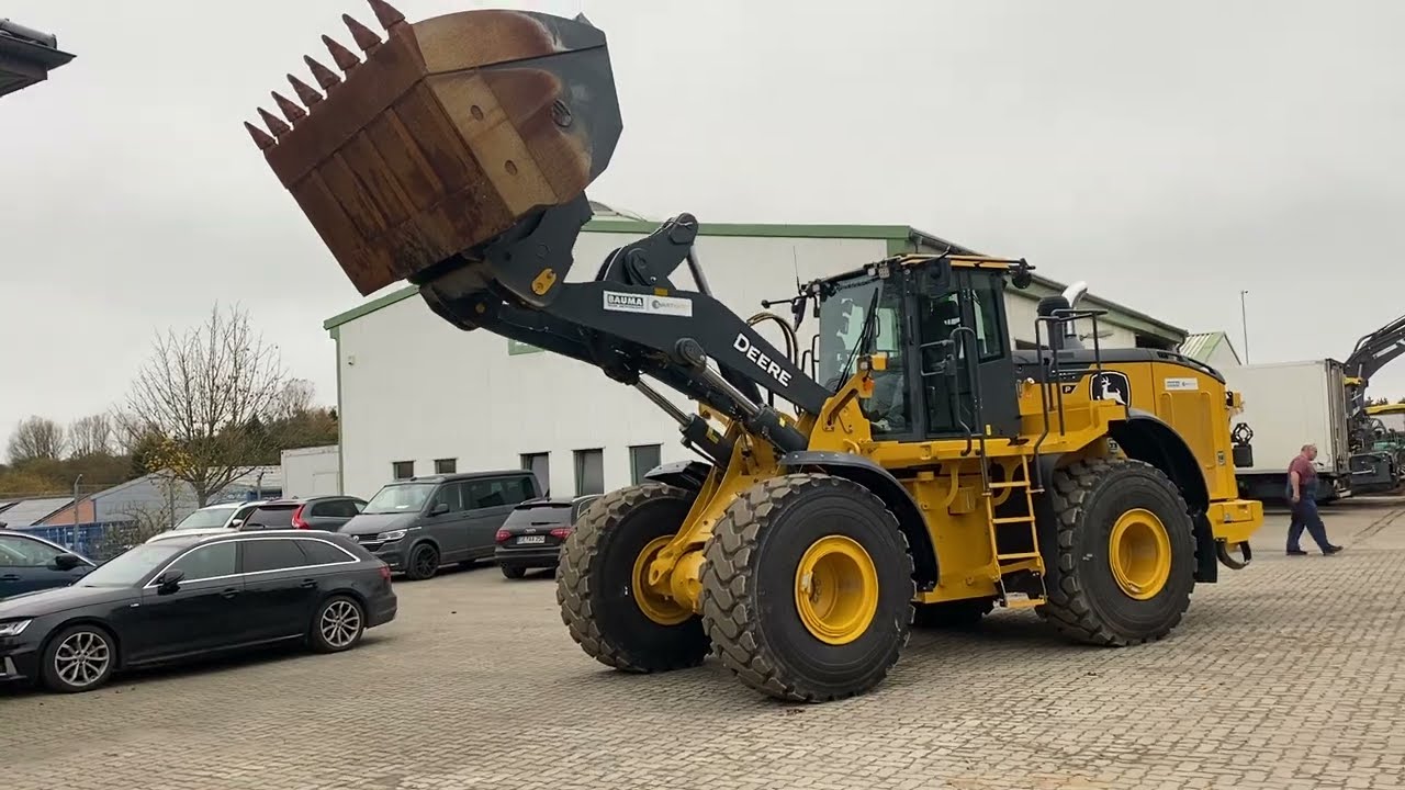 BAUMA GMBH John Deer 744 P s/n 6338 testrun