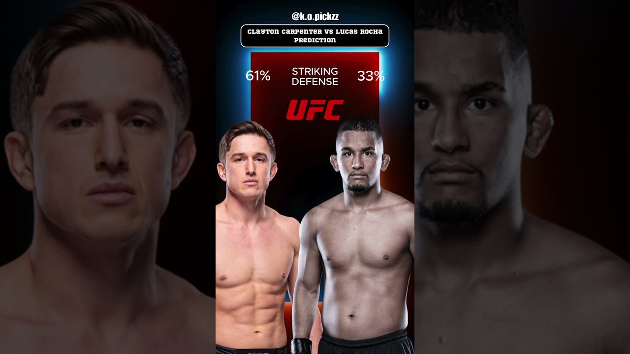 UFC Vegas 98 - Clayton Carpenter vs. Lucas Rocha | UFC Predictions | Fight Breakdown  #ufcprediction