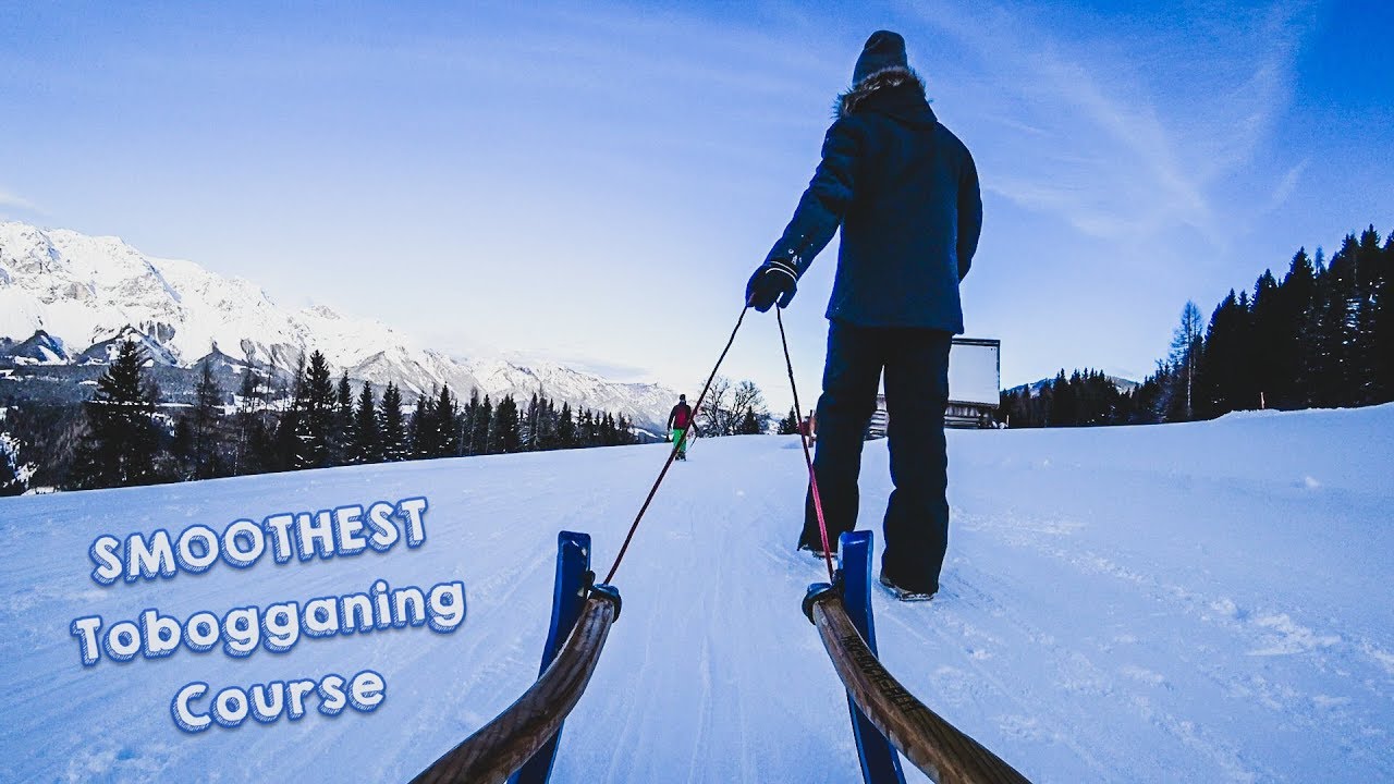 Hochwurzen, Schladming, Austria | SMOOTHEST Sledging Course!!! - VLOG