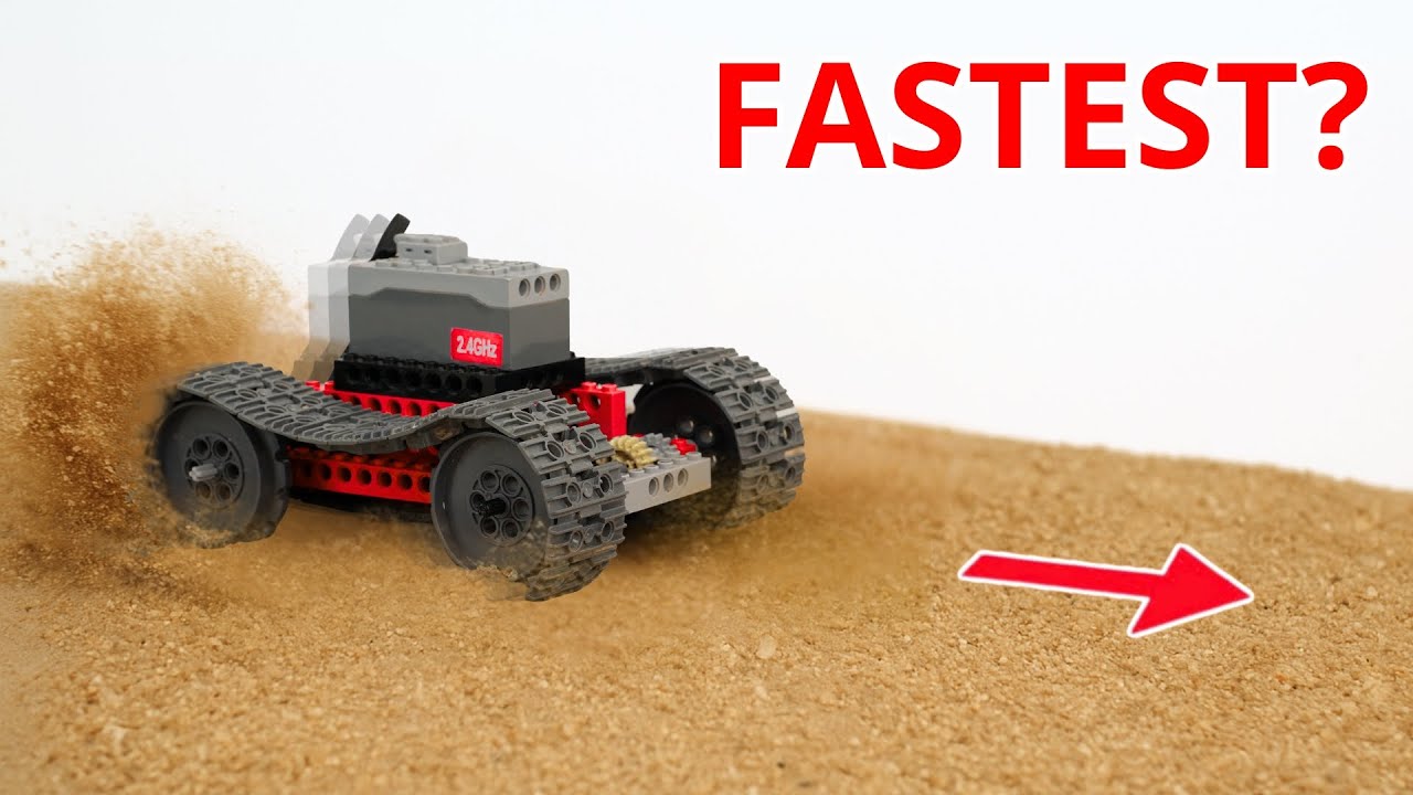 LEGO Sand Challenge: LEGO Racing Cars Extreme Speed Test &ndash; Which Car Wins? | LEGO Smart