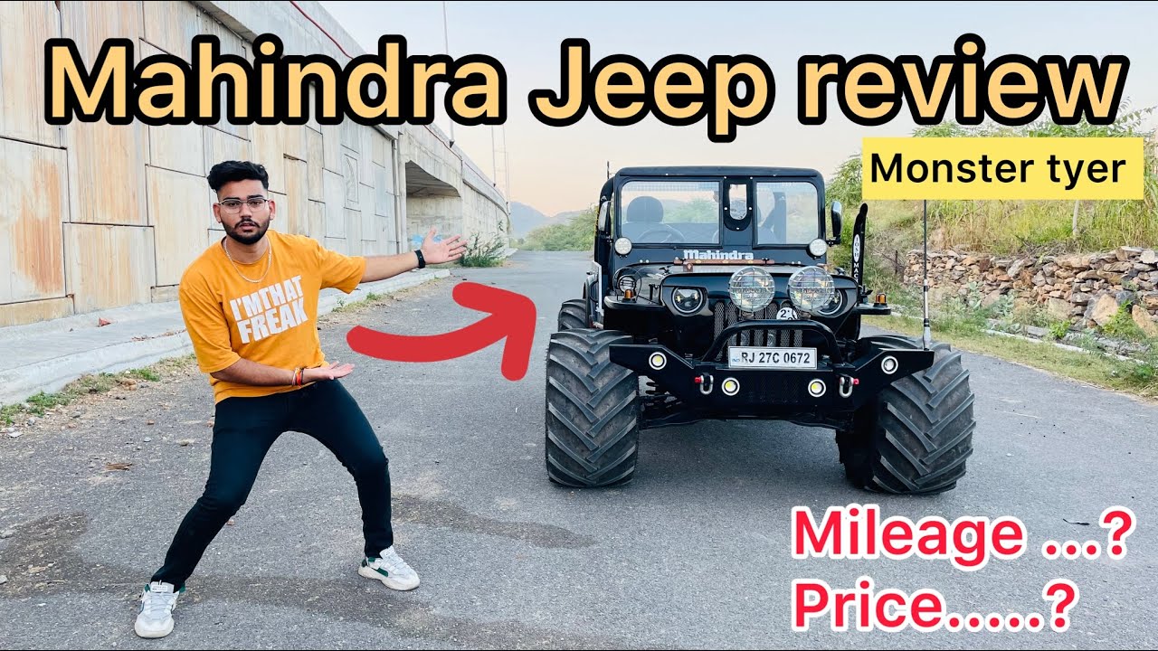 My new Mahindra jeep review || mileage, price , features || @bunty_k_official