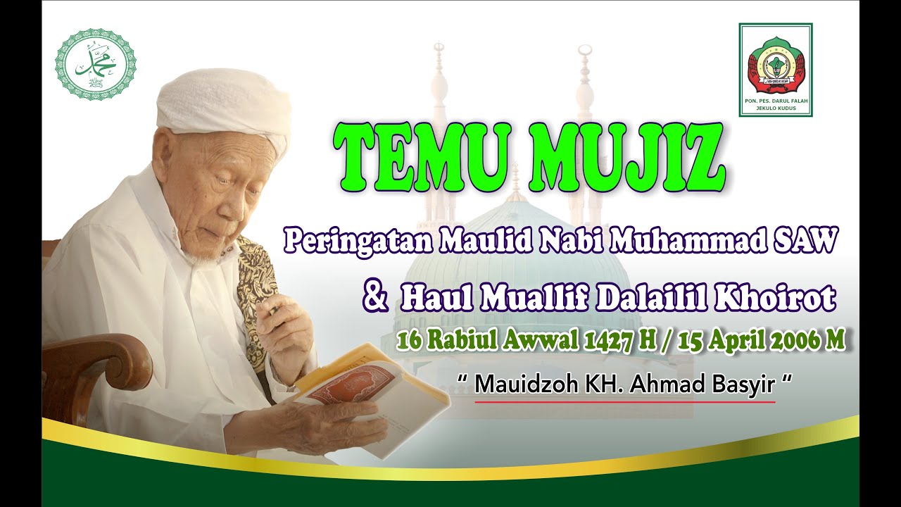 Temu Mujiz | KH. Ahmad Basyir
