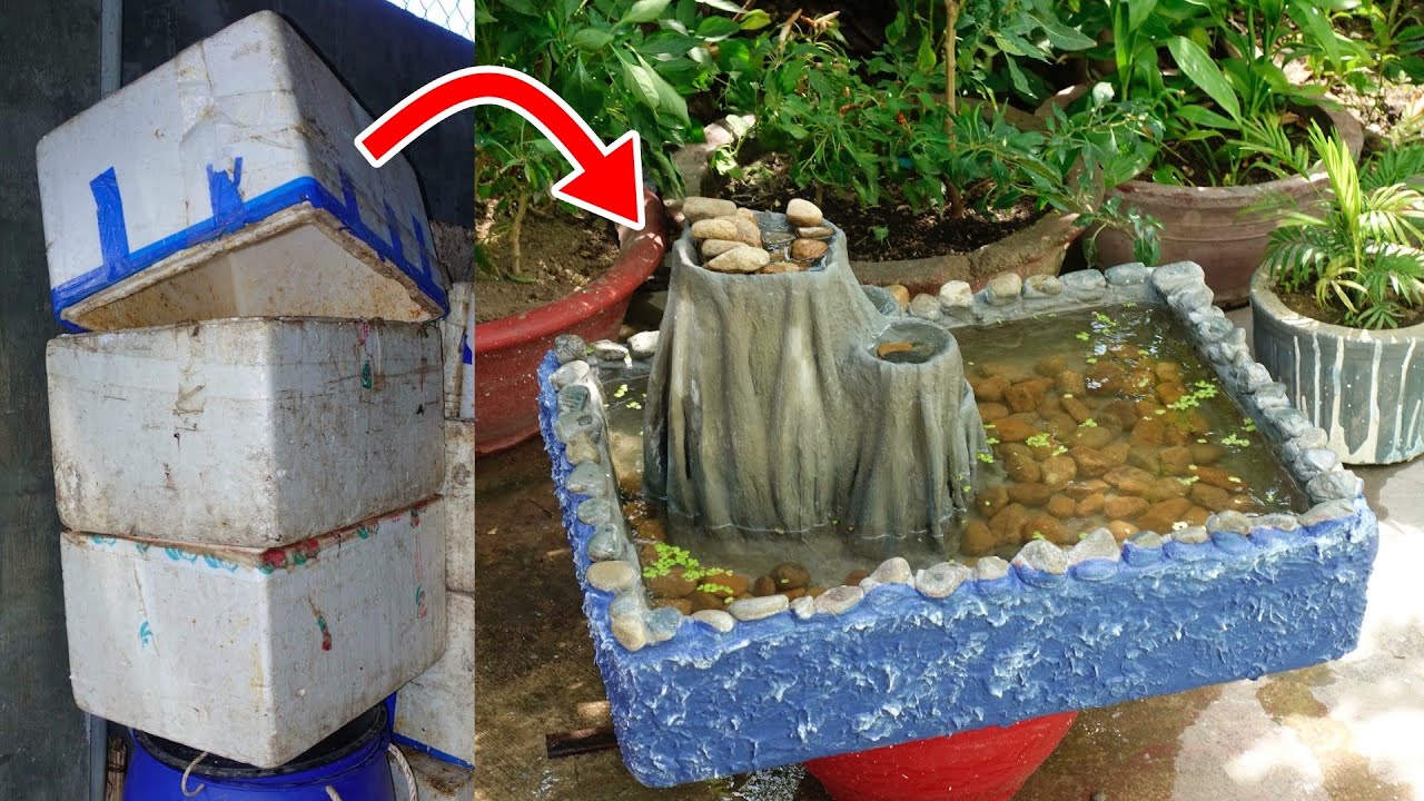 Cómo construir un acuario con espuma de poliestireno