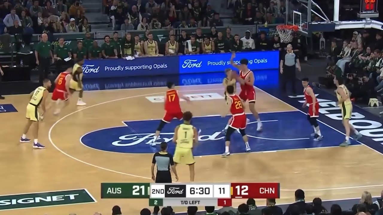 Hansen Yang vs NBA players Landale, Daniels, and Josh Giddey