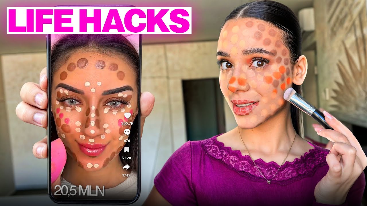 Provo i LIFE HACKS Beauty Pi&ugrave; VIRALI di TIKTOK!