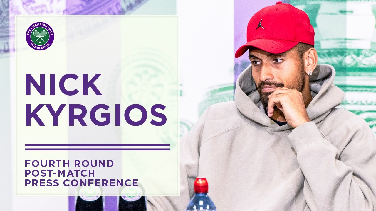 Nick Kyrgios Fourth Round Press Conference | Wimbledon 2022