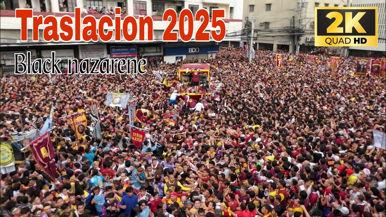 Traslacion 2025 | Mahal na poon Nazareno procession