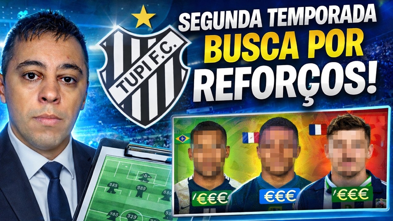 COMEÇOU A 2ª TEMPORADA! AGORA O TUPI VAI ÀS COMPRAS!💰 Modo Carreira FIFA Friends 2026 #11