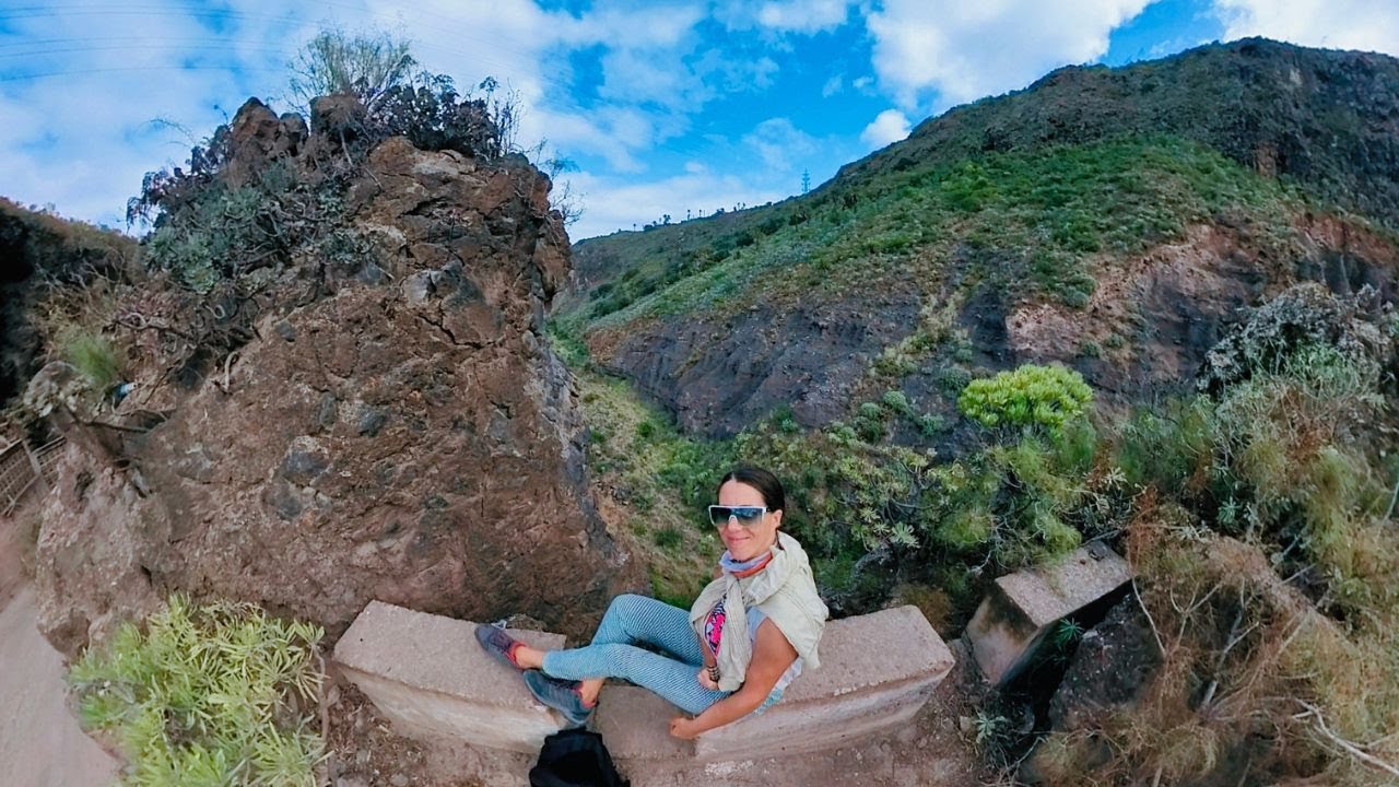 From Las Palmas to the Botanical Garden - Barranco de Guiniguada, Gran Canaria 🇮🇨