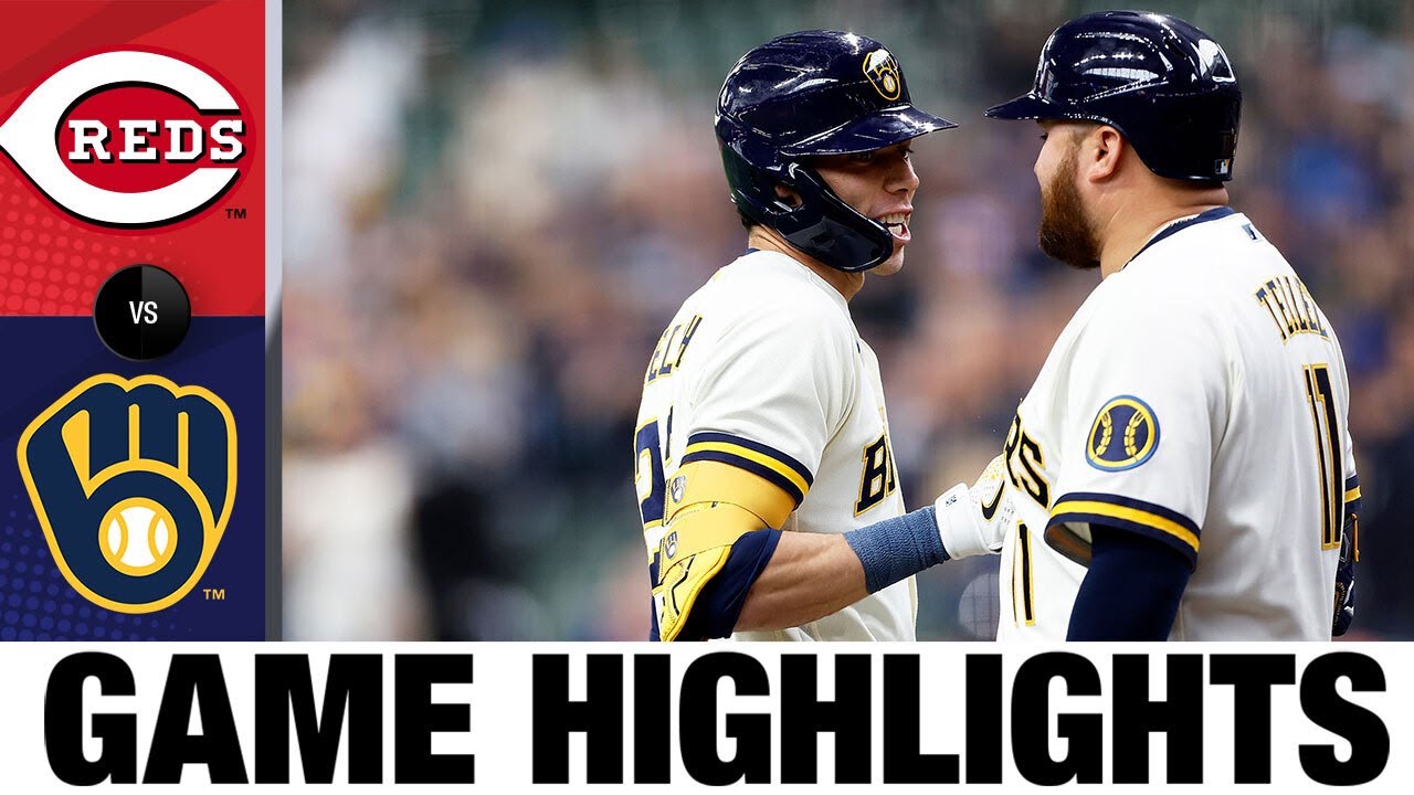 Najważniejsze momenty meczu Reds kontra Brewers (5/5/22) | Najważniejsze momenty MLB