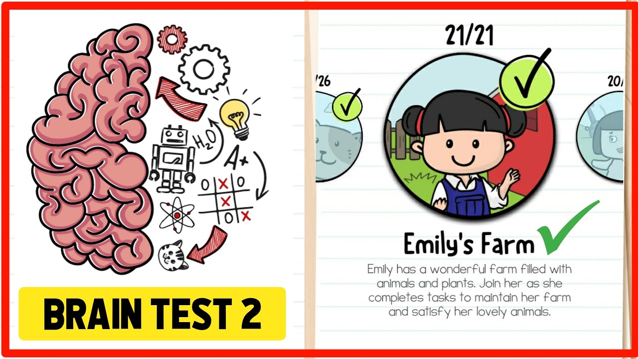 Emily's Farm :: Brain Test 2 Emily's Farm All Levels