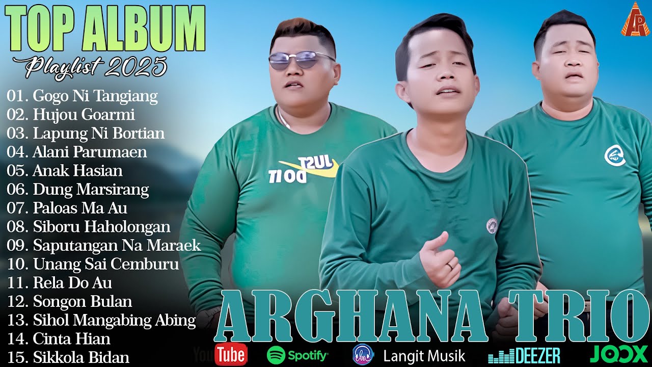 Arghana Trio - Lagu Batak Terbaru 2025 Viral Hits Sosmed - Top Album Batak Terpopuler Enak Didengar