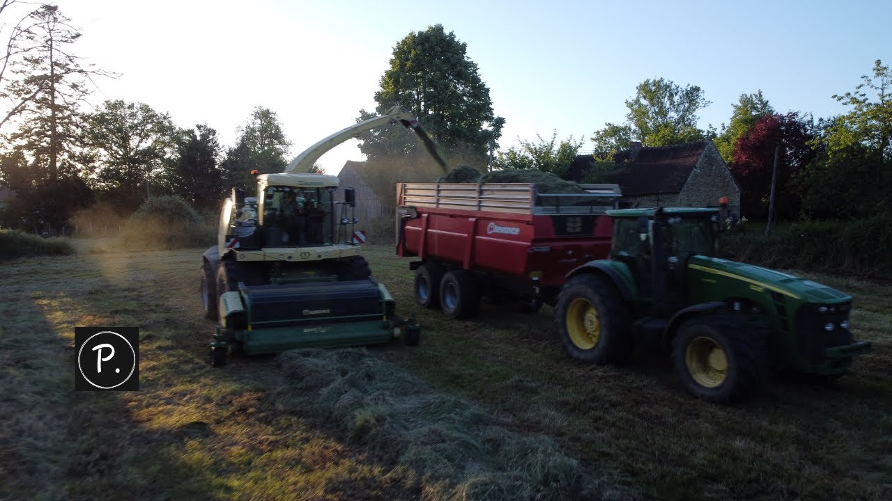 Ensilage d'herbe 2022/ 2 Jours avec Moi (60Ha)/ Fendt, New Holland, Krone, John deere/ ETA Riguet