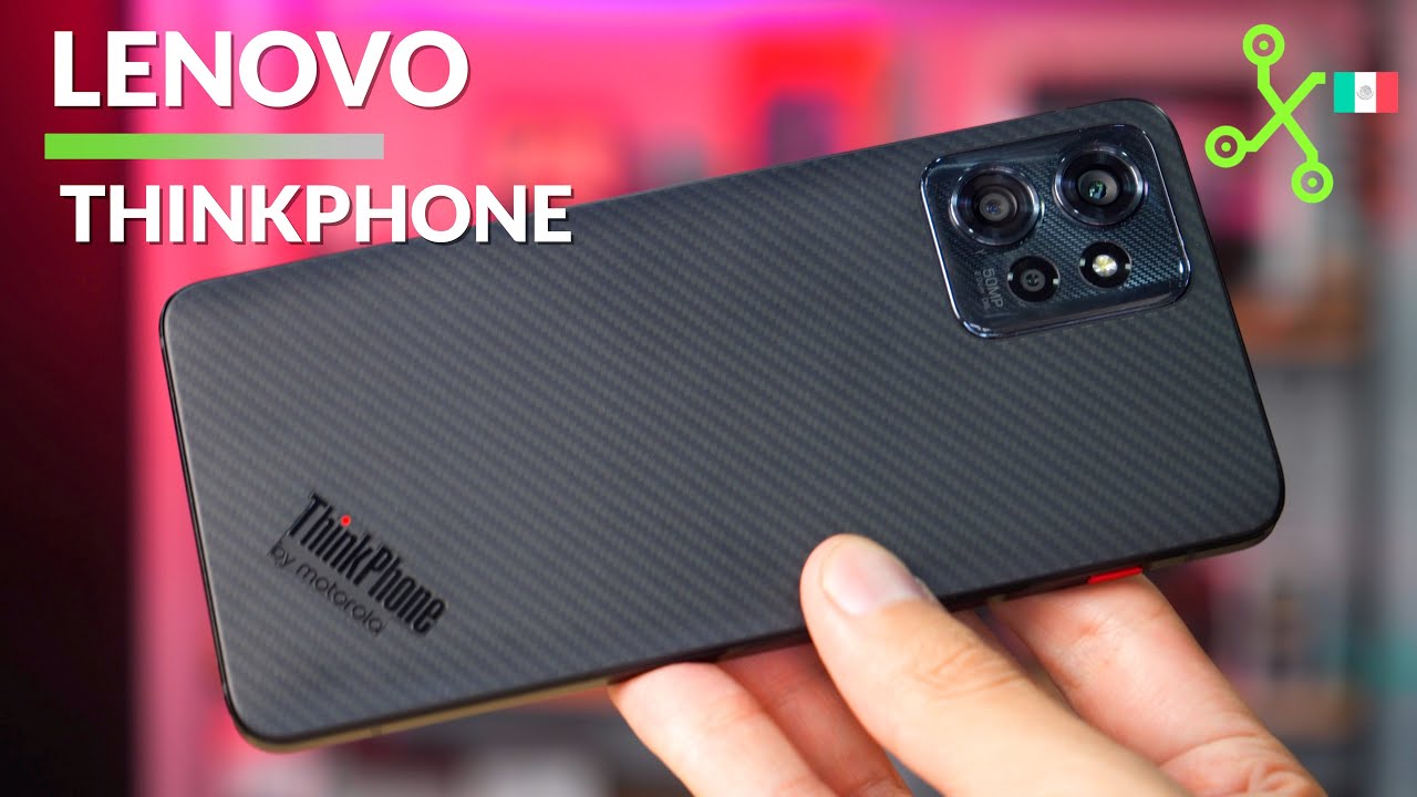 El smartphone de LENOVO fabricado por MOTOROLA | Lenovo THINKPHONE en México