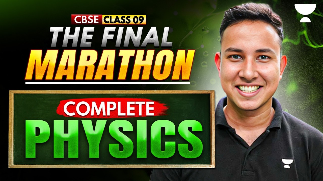 Physics Most Important Questions | Class 9 Physics Final Exam 2026 | Alok Sir