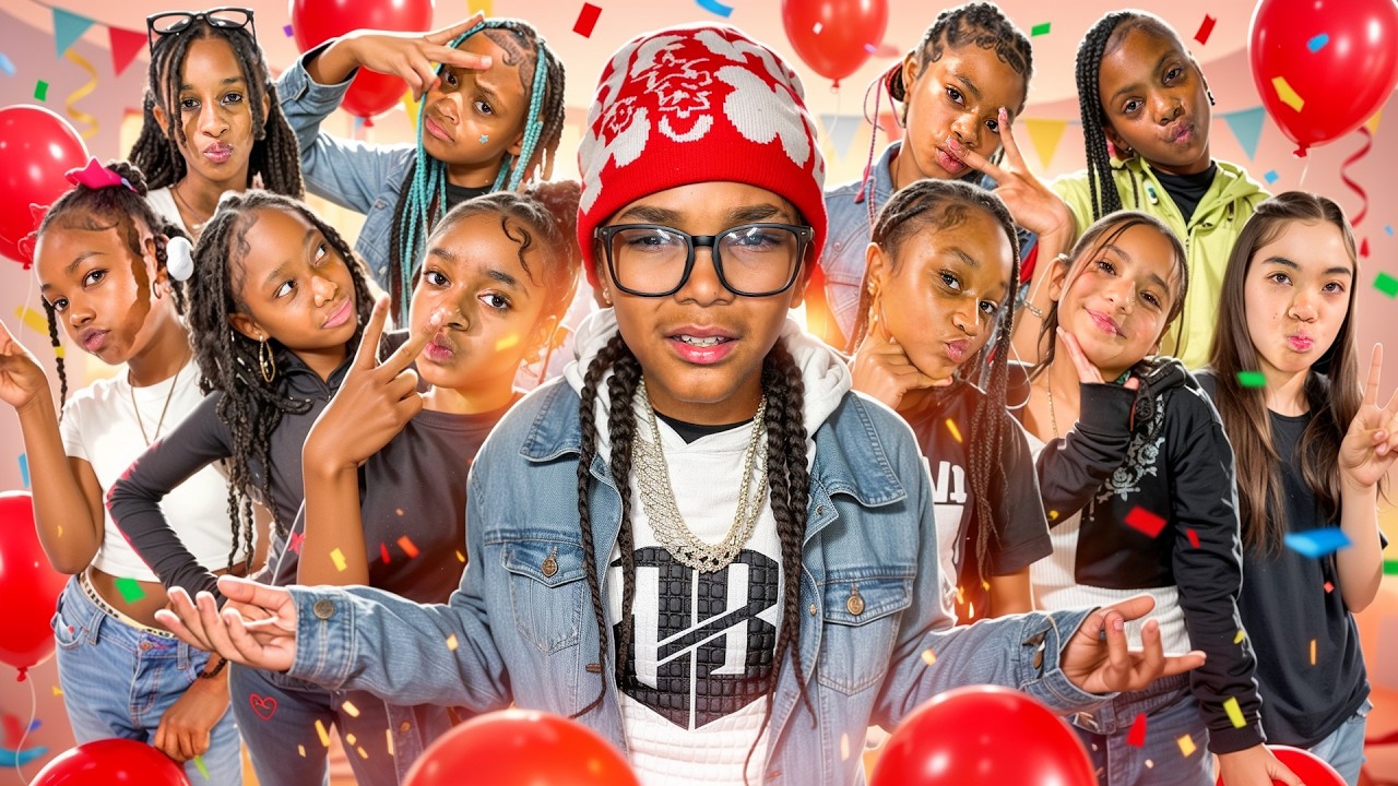 POP THE BALLOON OR FIND A BESTIE 🎈😂 | 10 Girls Compete To Be Jairus Jasper’s New Bestie