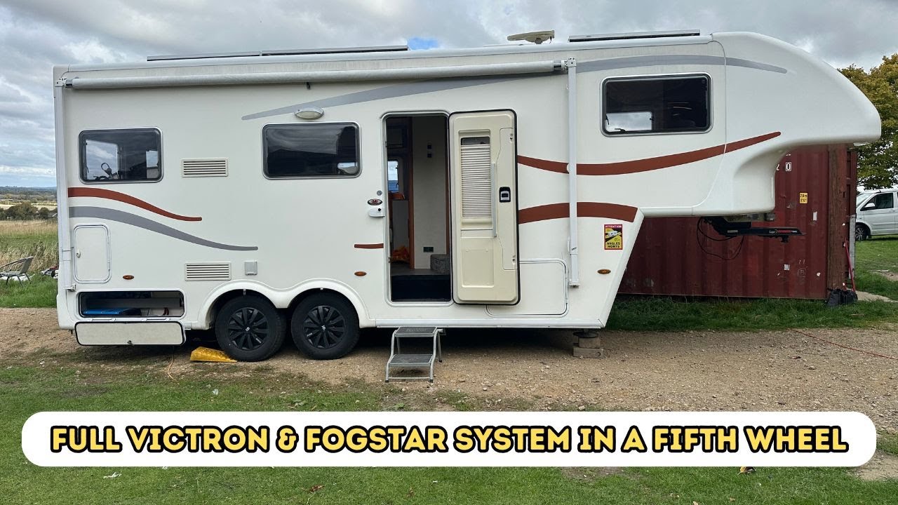 Полная система Victron и Fogstar в седельно-сцепном устройстве