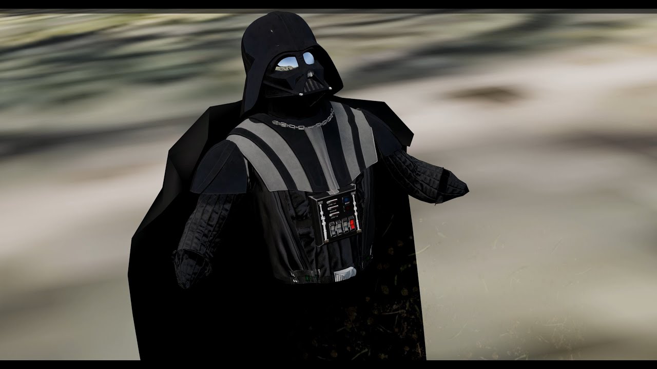 Darth Vader  Dummy - Someone asked about this - BeamNG