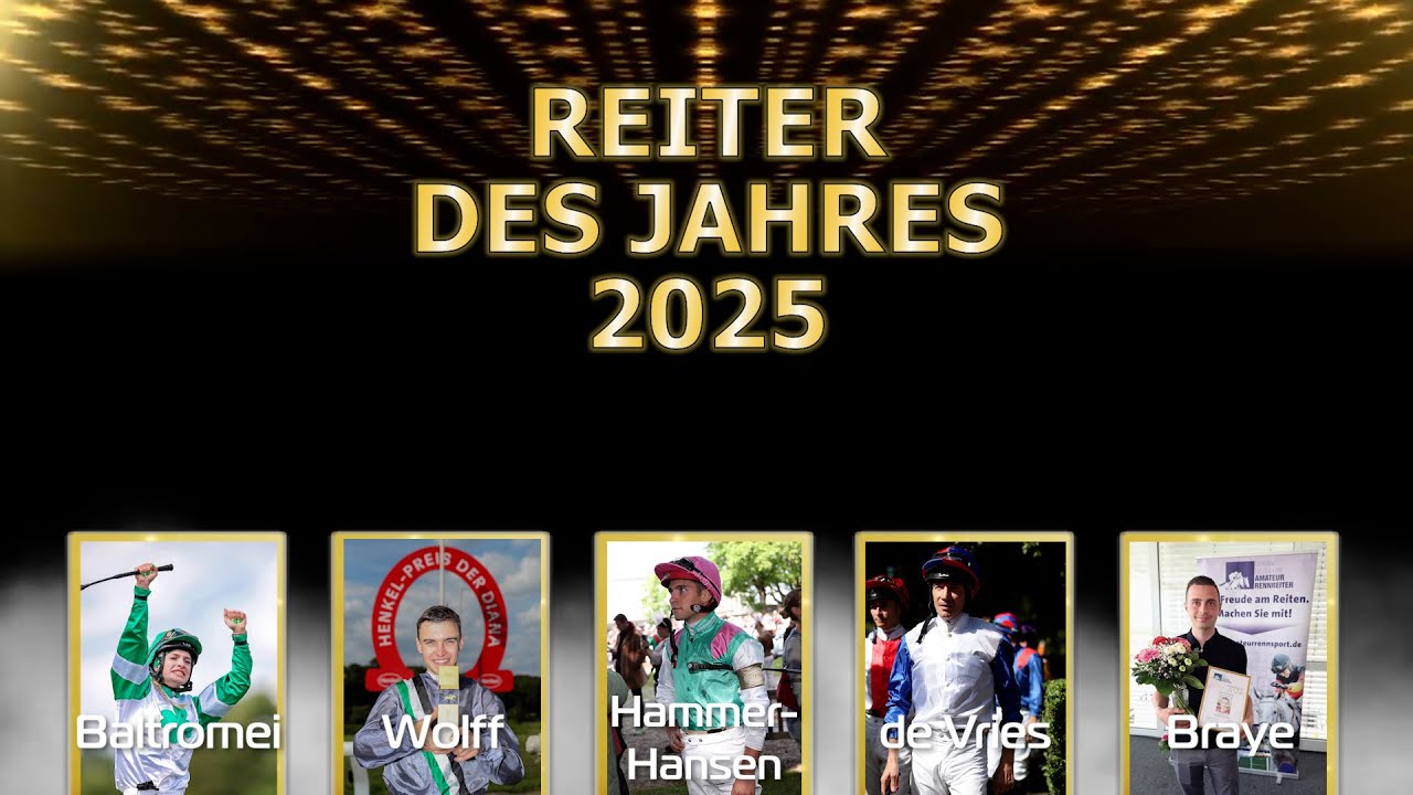 Reiter des Jahres 2025 - Das Ergebnis