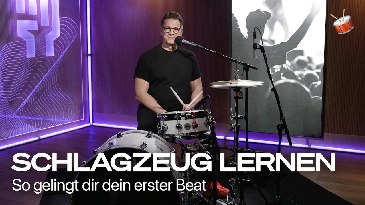 Schlagzeug spielen lernen | So gelingt dir dein erster Beat