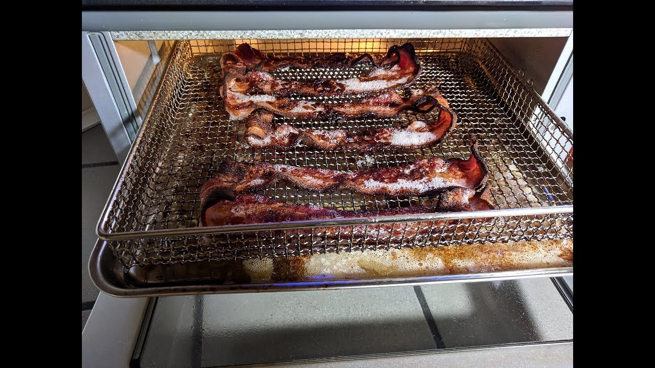Bacon, Cuisinart Digital Air Fryer Toaster Oven, microwave fast