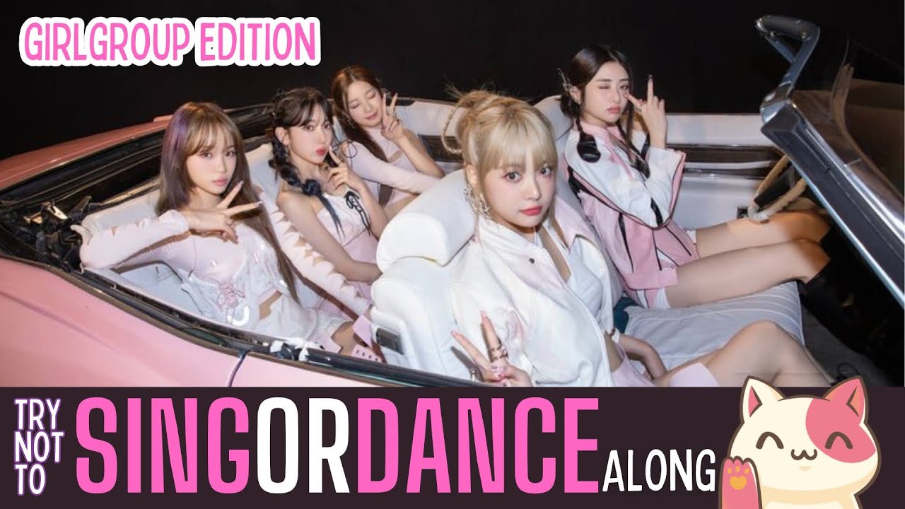 KPOP CHALLENGE (Girl Groups #5) TRY NOT TO SING OR DANCE  + BONUS