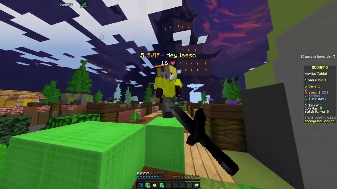 iEaWinner Sonoyuncu Bedwars Kill Montage #7