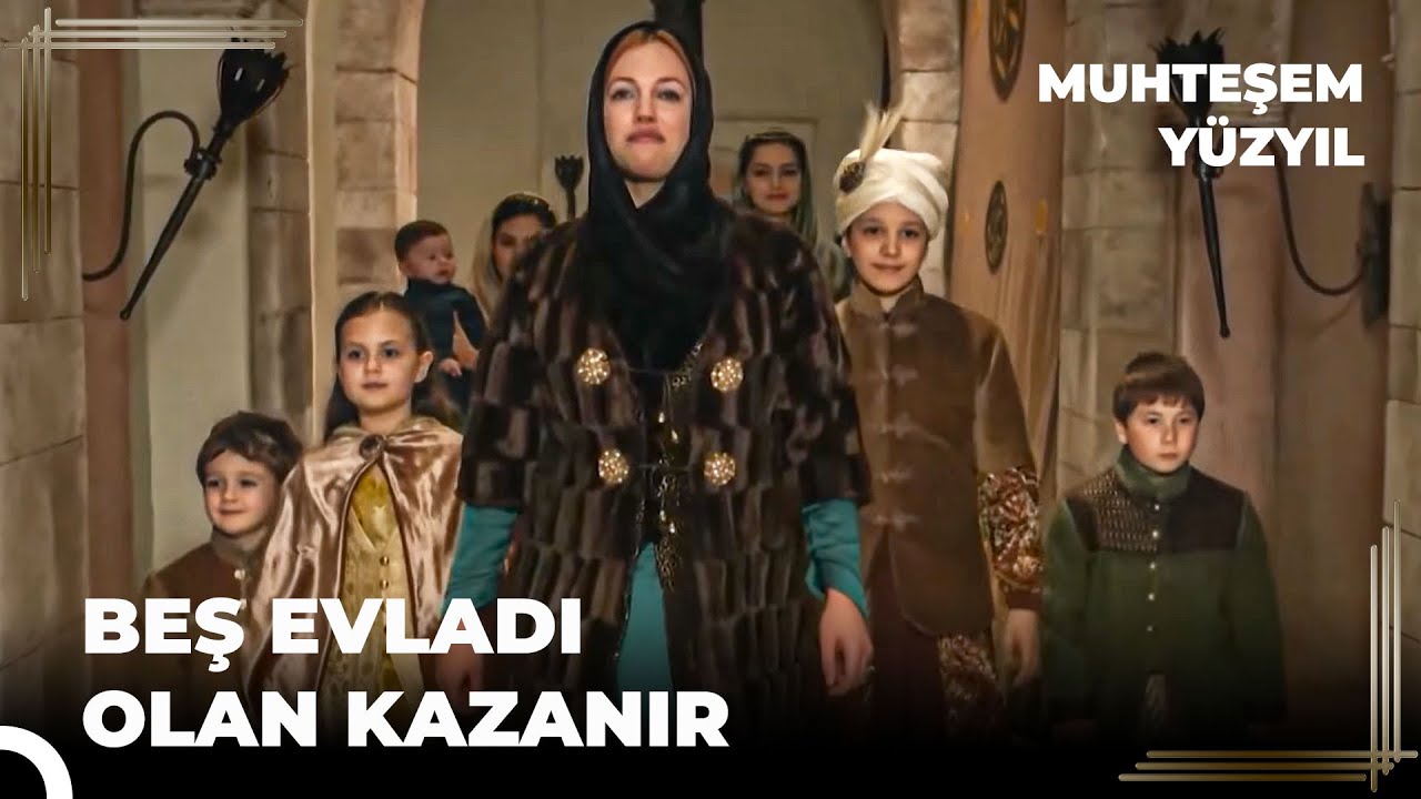 Hürrem vs Mahidevran #62 - Beş Evladım Var Yürüyüşü 🔥 | Muhteşem Yüzyıl