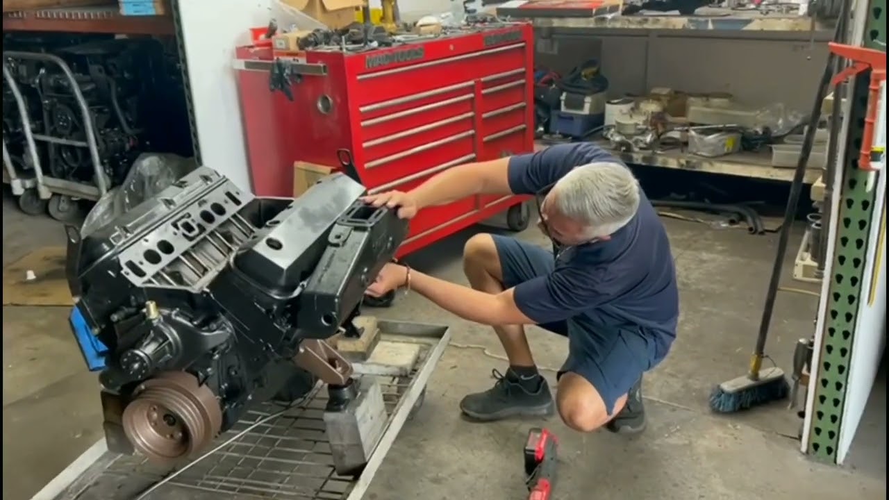 Restoration,  reconstruction and repair inboard engine .