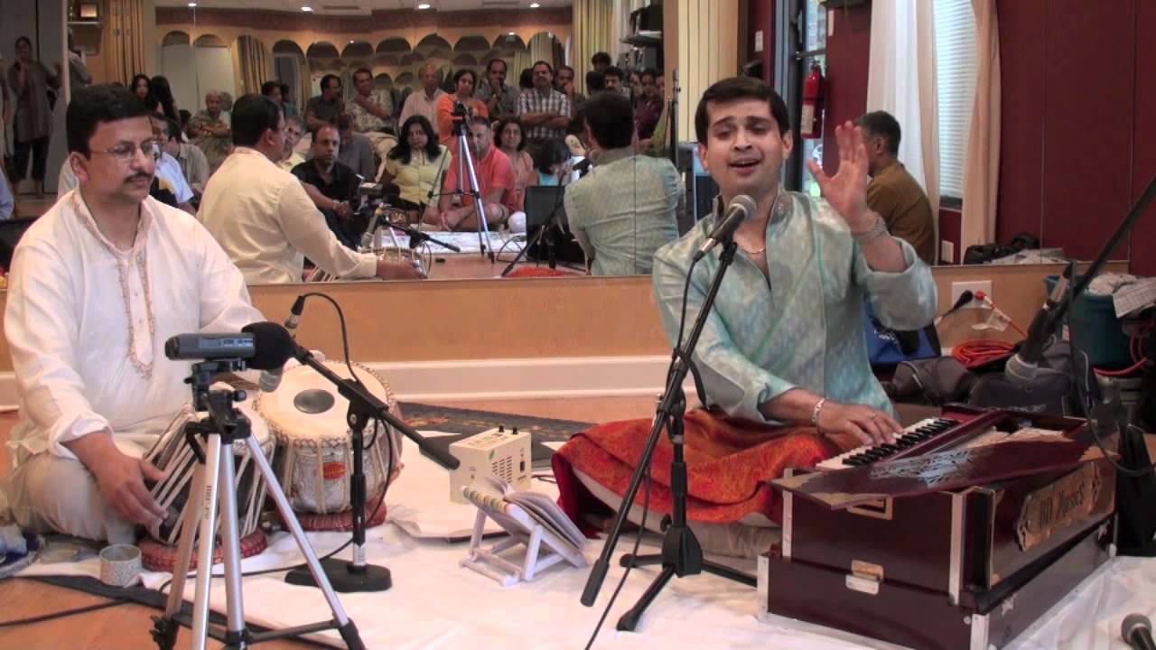Ganesh Desai rendering a few verses from 