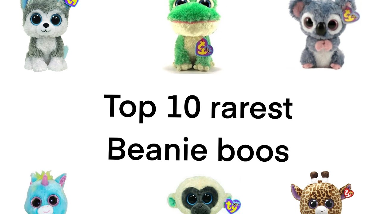 The top 10 rarest beanie boos in the world please subscribe and comment and enjoy the video ￼